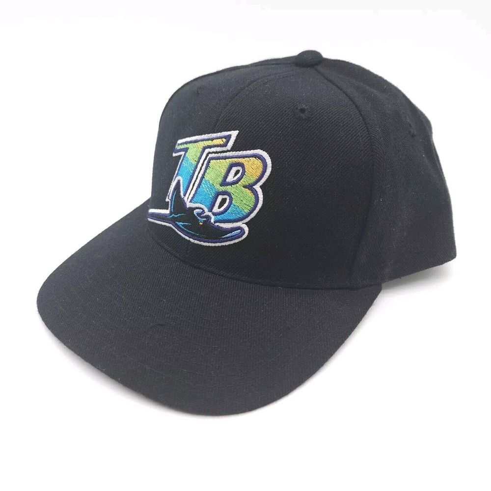 Vintage Sports Specialties Tampa Bay Devil Rays Snapback Hat MLB Ball‎ Cap Wool